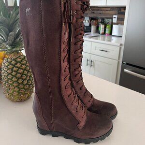 NWT RARE Sorel Joan of Arctic Wedge II Tall Boots